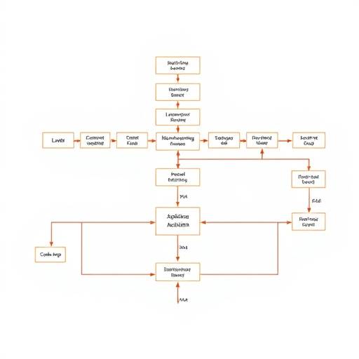 Un diagrama de flujo de procesos optimizados